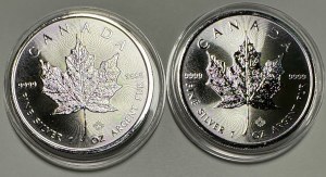 CANADA - $5 2022 - Set of 2 coins