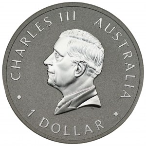 AUSTRALIA - 1 dolar 2024 - Jerzy III
