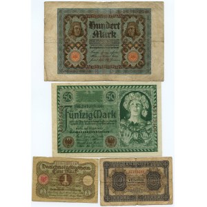 Niemcy - Marki lata 1914 - 1929 - zestaw 12 sztuk
