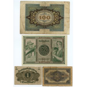 Deutschland - Marken 1914 - 1929 - Satz von 12 Stück