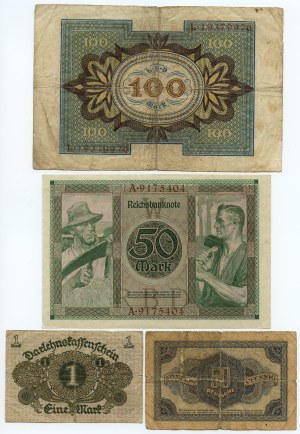 Německo - Značky 1914 - 1929 - sada 12 kusů
