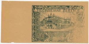 50 zloty 1940/41 - reverse side