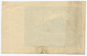 Polsko, 50 zlotých 1941 - poloplátěná na papíře s vodoznakem