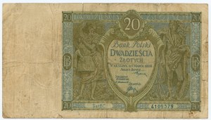 20 złotych 1926 - seria BC 4109579