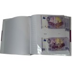 POLAND - 0 EURO banknote set - 54 pieces from 2019 to 2022 in an album.