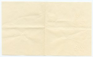 10 zlotých 1929 - čistý papír s vodoznakem