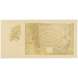 10 zloty 1940 - sottostampa dell'officina del falsario