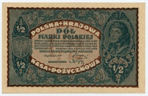 1/2 Polish mark 1920