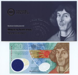 20 złotych 2022 - Mikołaj Kopernik - Pakiet 38 sztuk banknotów