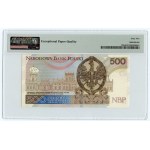 500 złotych 2016 - seria AA - niska numeracja 0002004 - PMG 65 EPQ