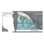 20 zł 2009 - Frederic Chopin - balenie 70 bankoviek
