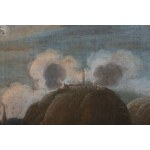 Jan Peeter Verdussen (1700-1763) - attribuito, Jan Peeter Verdussen (1700-1763) - attribuito Due immagini di battaglia Battaglia di Vienna 1683 Battaglia di Parkany 1683