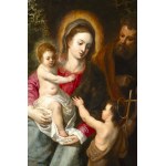 Hendrick van Balen (c. 1573-1632), Hendrick van Balen (c. 1573-1632) Marie à l'enfant, saint Jean-Baptiste à l'enfant et saint Joseph.