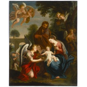 Giovanni Odazzi (1663-1731), Giovanni Odazzi (1663-1731) Rest on the Flight into Egypt