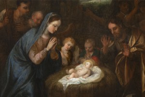 Roman Master , around 1600, Roman Master , around 1600 Birth of Christ / Nativity