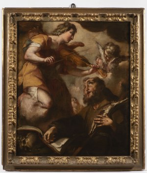 Venetian master, second half of the 17th century, Venetian master, second half of the 17th century. The vision of St. Francis,