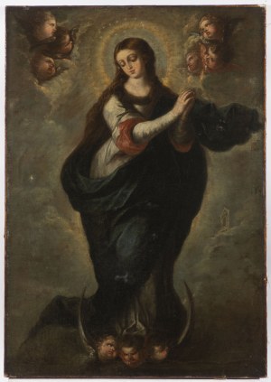 Spanish painter of the 17th century., Spanish painter of the 17th century. Immaculata