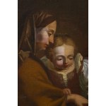 Painter 18th century, Painter 18th century SAINTS ANNA AND JOACHIM TEACHING MARY