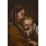 Pittore del XVIII secolo, Pittore del XVIII secolo I SANTI ANNA E GIOVANNI CHE INSEGNANO A MARIA