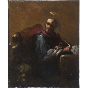 Mistrz neapolitański, druga połowa XVII wieku. Ewangelista Marek