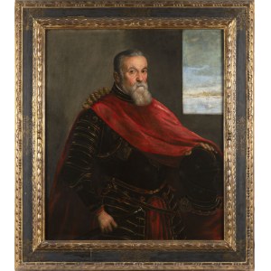 Domenico Robusti, známy aj ako Domenico Tintoretto, (1560 - 17. mája 1635), Domenico Robusti, známy aj ako Domenico Tintoretto, (1560 - 17. mája 1635) Portrét benátskeho veliteľa