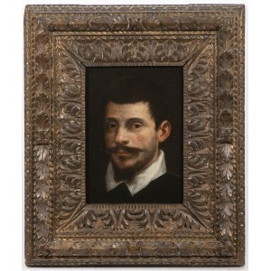 Annibale Carracci (1560-1609), Annibale Carracci (1560-1609) Portret młodego mężczyzny