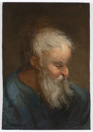 Johann Gabriel Lentzner (1737-1800) - Attributed, Johann Gabriel Lentzner (1737-1800) - Attributed Portrait of an old man