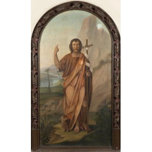 German Painter 18/19th Century, German Painter 18/19th Century John the Baptist