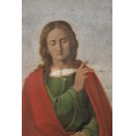 Peintre allemand 18/19e siècle, Peintre allemand 18/19e siècle Saint Jean l'Évangéliste