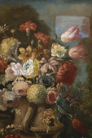 French painter 18th century, French painter 18th century Flower still life