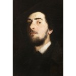malíř 19. století, malíř 19. století Portrét mladého muže