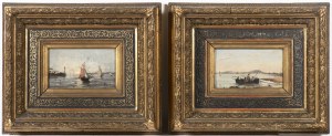 19th century painter, Painter 19th century , Pair of Paintings