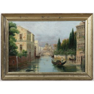 XIX-wieczny malarz, XIX-wieczny malarz, Wenecja