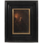 XVIII-wieczny malarz, XVIII-wieczny malarz Stary mężczyzna z brodą podczas modlitwy