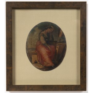 European 18th century painter, European 18th century painter Artist in workshop,
