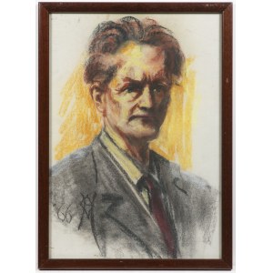 Johannes Obleitner (1893-1984), Johannes Obleitner (1893-1984) Autoportrét - 1966.