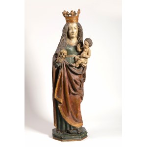 German sculptor around 1500, German sculptor around 1500 Maria with child