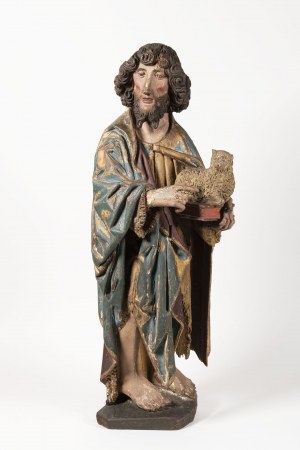 South-Tirol sculptor around 1500, South-Tirol sculptor around 1500 Saint John the Baptist with the Lamb