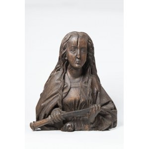 Sculptor around 1500, Sculptor around 1500 Holly with dagger