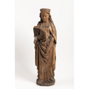 Dutch sculptor around 1500, Dutch sculptor around 1500 Holy Catherine