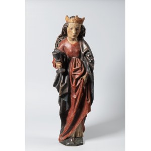 18th century sculptor, 18th century sculptor Saint Barbara