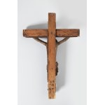 CARVED WOODEN CRUCIFIX, CARVED WOODEN CRUCIFIX