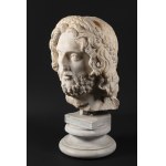 Sochár Rímskej ríše, pripisovaný, Sochár Rímskej ríše, pripisovaný Veľká mramorová hlava