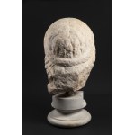 Scultore dell'Impero romano, attribuito a, Scultore dell'Impero romano, attribuito a Grande testa di marmo