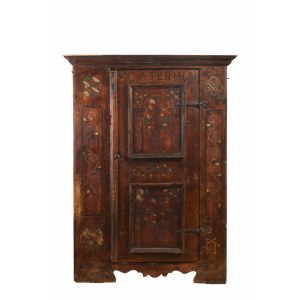 Ötztal 17/18ème siècle, Armoire rustique tyrolienne, Ötztal 17/18ème siècle