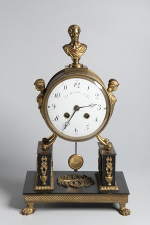 Table clock Viennese classicism, Table clock Viennese classicism