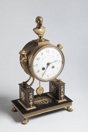 Table clock Viennese classicism, Table clock Viennese classicism
