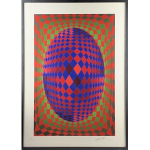 Victor VASARELY (1906 Pécs - 1997 Parigi), Senza titolo