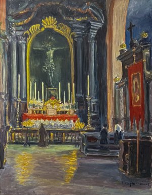 Henryka Lila PINKAS (1884 - 1965), Interior of the church