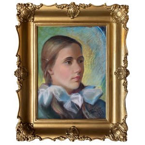 Michał STAŃKO (1901-1969), Porträt eines Mädchens (1938)